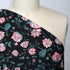 Artlux ~ 'Edith ~ Black | Pink' Luxury Cotton Lawn ~ Made in Italy